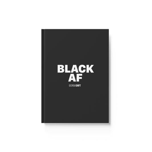 Black AF Hard Backed Journal